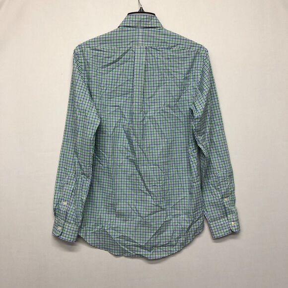 Ralph Lauren Men Long Sleeve Button Up Shirt Size Small Plaid Stretch B262 -23 - Picture 12 of 14